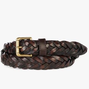 Brave Leather Braided Belt • Size 34